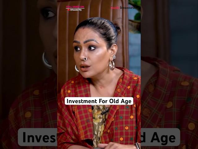 How To Manage Finance For Old Age - Ashwini Kalsekar | Hauterrfly #shorts #viral #bollywood