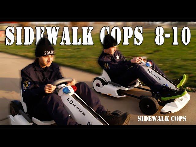 Sidewalk Cops Compilation Episodes 8-10 Used Car Salesman, TP Bandit, Present Stealers