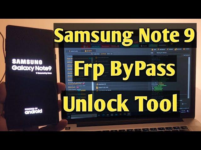 Samsung Note 9 Frp Bypass Unlock Tool