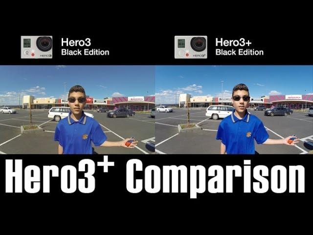 GoPro Hero3+ Black Edition vs Hero3 Black Edition 1080P Footage & Low Light