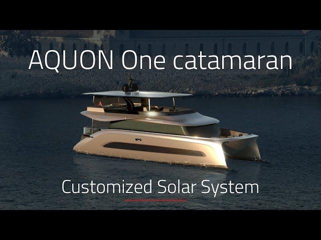 Solar and hydrogen-powered luxury yacht AQUON One | All about the solar system