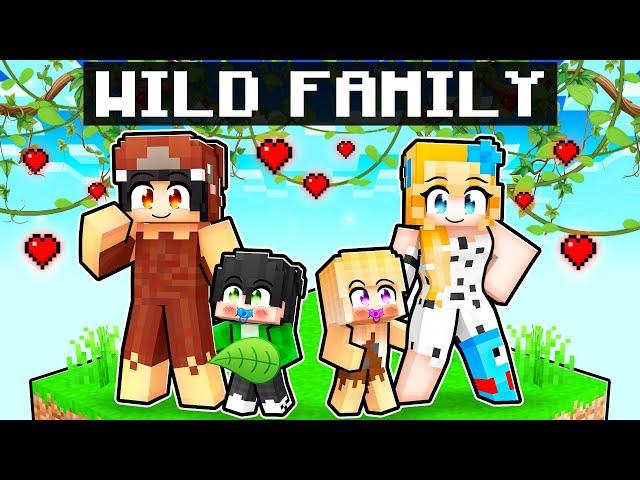 Having a WILD FAMILY in Minecraft!