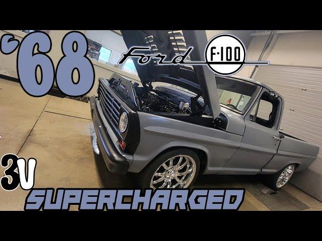 1968 F100 3V Roush Supercharged Swap (PLUS COYOTE & 7.3 GODZILLA SWAP SHOP TOUR) AT BRENSPEED