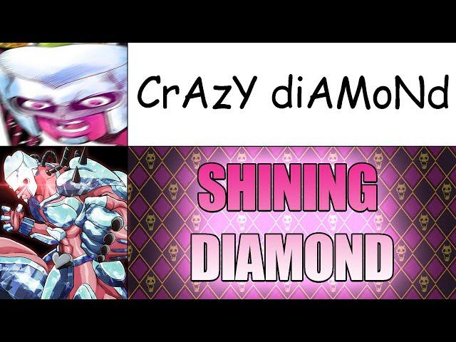 Saying Jojo's localized names epicly: Diamond is Unbreakable