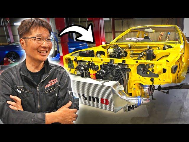 This Japanese Tuner SAVED OVER 1000 GTR's! - Garage Yoshida