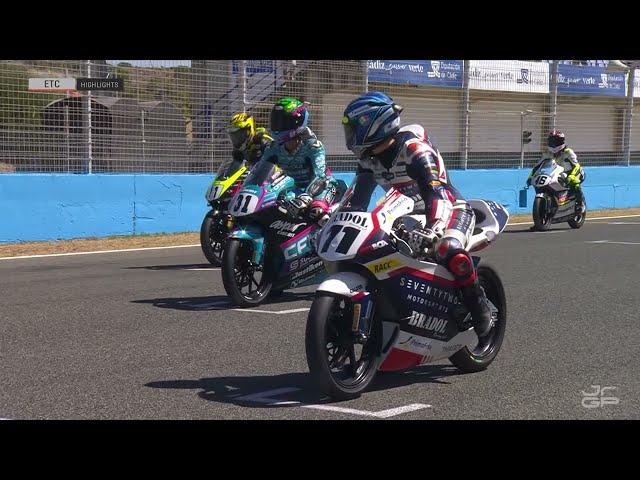 ️ Highlights #ETC Race 2 | Round 5 Jerez | 2024 FIM JuniorGP™ World Championship