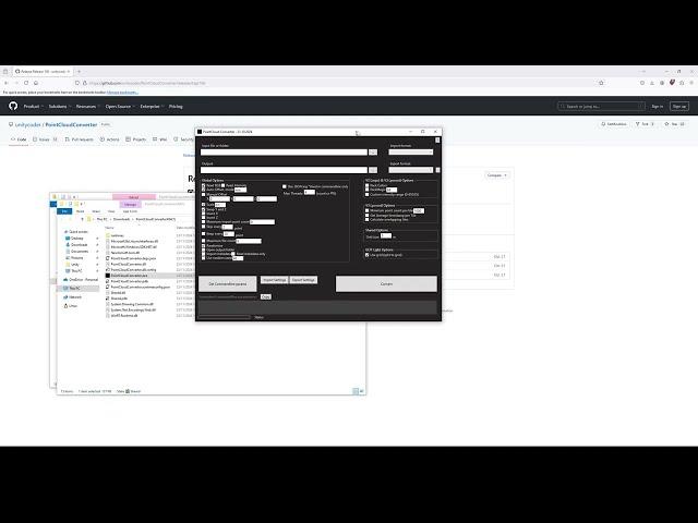 How to Download & Run Standalone PointCloud Converter