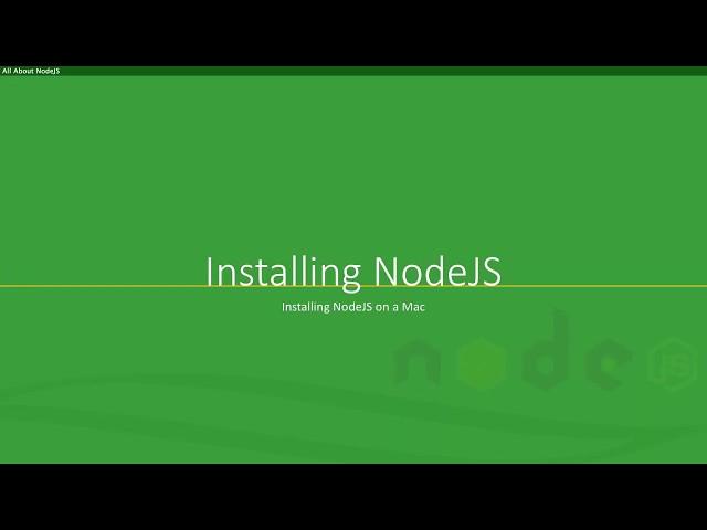 4  how to install node js on mac