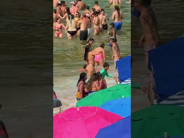 BRAZILIAN BEACH, Balneario Camboriu, Brazil ️ #shorts