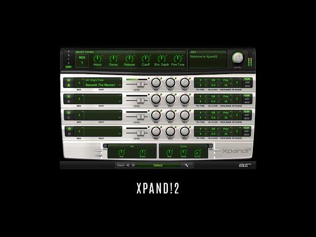 Xpand!2 • AIR Music Technology • 35 Selected Factory Presets • Xpand 2 VST • Sounds Patches • Xpand2