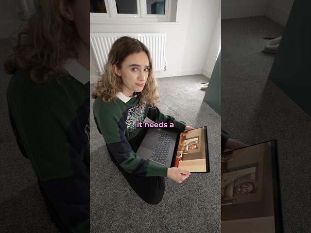 Should I Build Her A New Gaming Setup? #gamingsetup #gamingroom #shorts