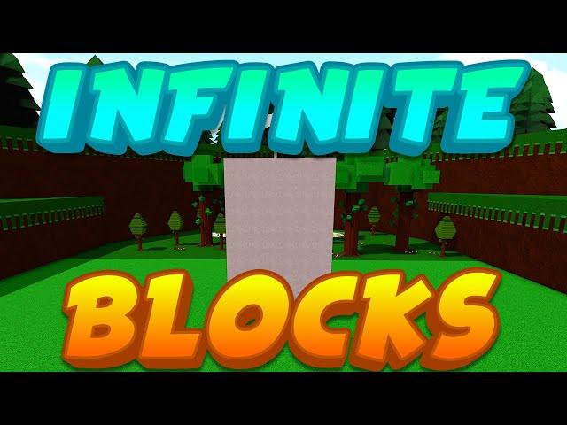 INFINITE BLOCKS GLITCH!! | Build a Boat for Treasure ROBLOX