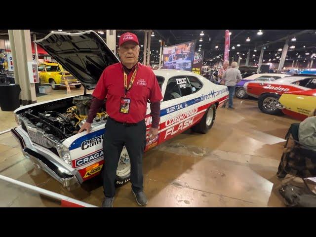 Muscle car & Corvette nationals the man the myth the legend Butch Leal #plymouth #nhra #dragracing