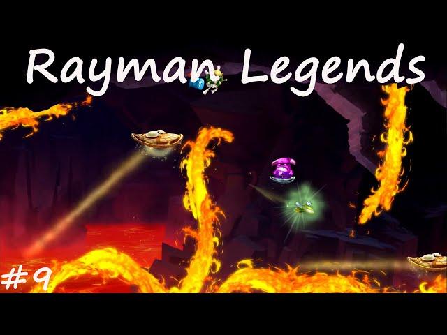 Геройская гонка с лавой  Rayman Legends #9