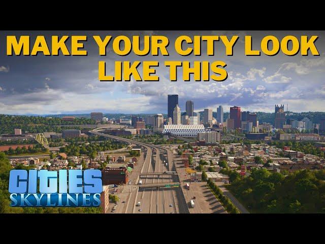 How to get ULTRA REALISTIC GRAPHICS in Cities: Skylines | 2023 Guide