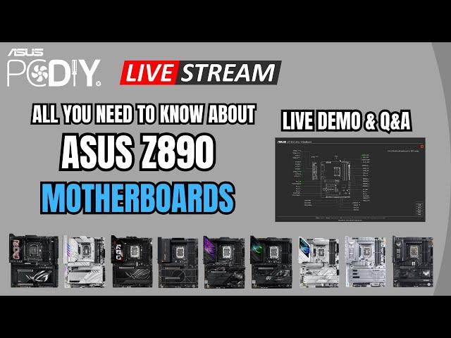 All you need to know about ASUS Z890 Motherboards - AMA, Q&A & Buying Guide