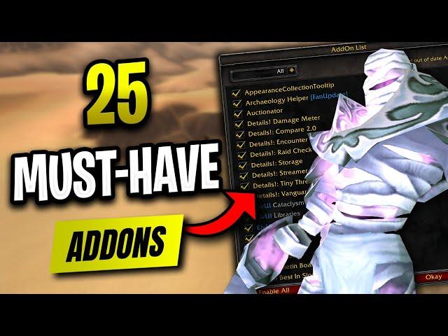 25 Addons You NEED to Use in Cataclysm Classic