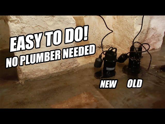 How to Replace a Sump Pump