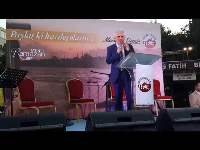 Ahmet Hamdi Görk, Kariye Parkı Sokak İftarı'na katıldı