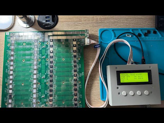 Test HashBoard IceRiver KS3M