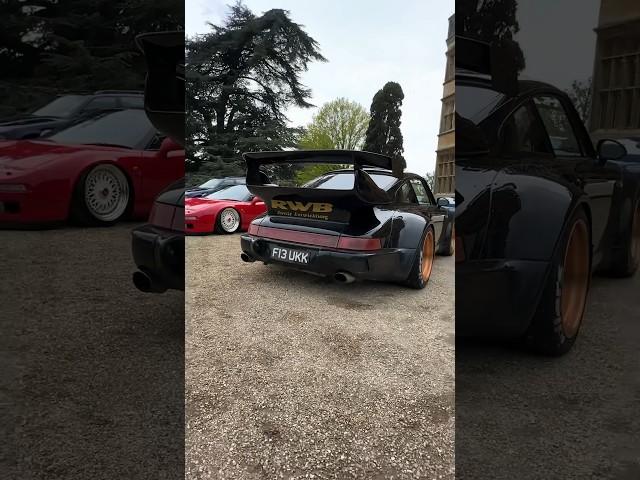 RWB Porsche Spotted at Meraki  UK car Show!