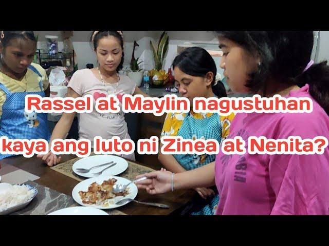 NENITA AT ZINEA NAGLUTO NG HAPUNAN