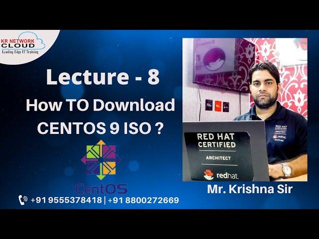 Lecture - 8: Centos-9 Downloading Steps || How we can download centos 9 ISO image