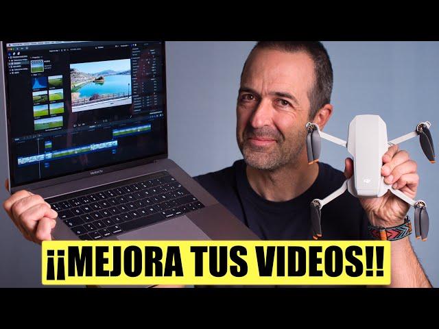 Mis MEJORES TRUCOS para EDITAR videos de DRON (CON EJEMPLO REAL)