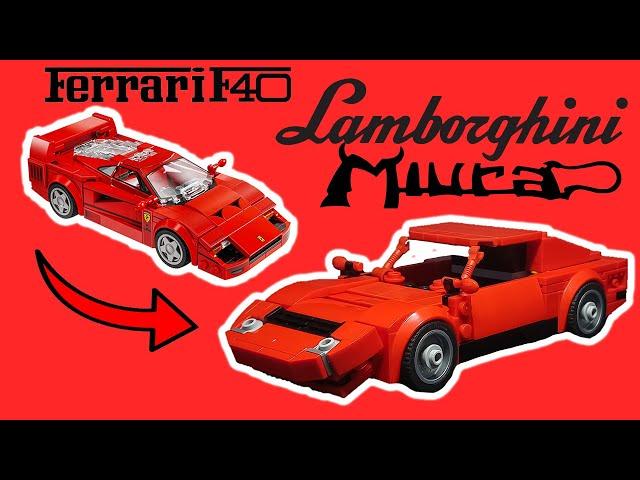 76934 Lamborghini Miura - Lego Speed Champions Alternative MOC Tutorial