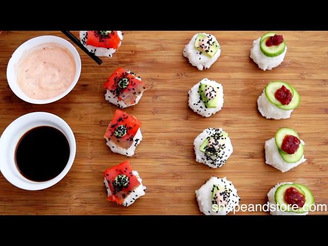 Sushi Inspired Rice Bites