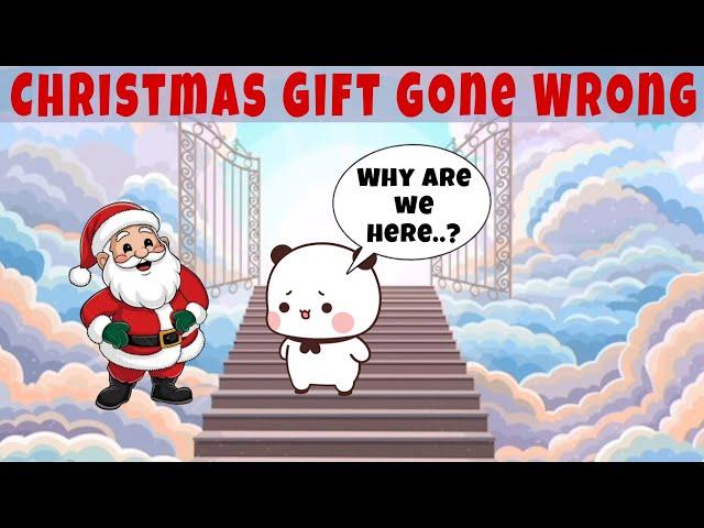 Christmas Gift GONE WRONG  |Peach Goma| |Animation| |Bubuanddudu|