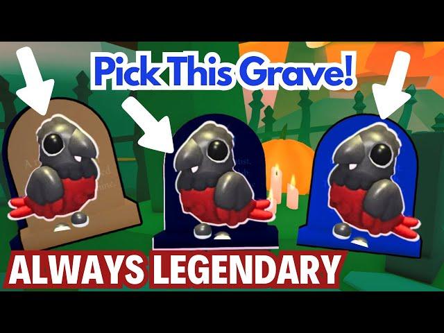 Always Get Dracula Parrot on Your First Try in Adopt Me! Knock Over Grave with This Name on it!