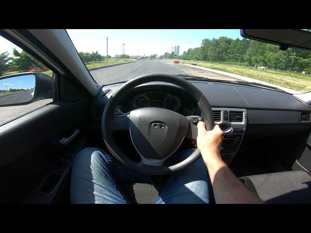 2013 LADA Priora 1.6L POV Test Drive