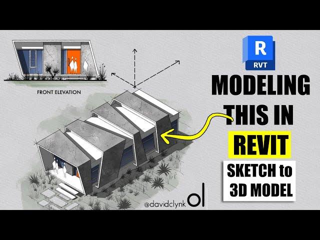 Revit for Beginners: Sketch to 3D Modeling Step-by-Step