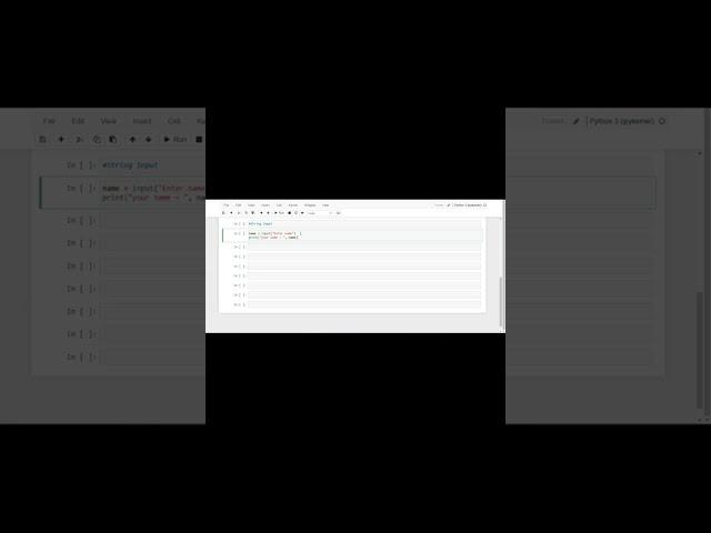 User Input in Python - take user input in python |