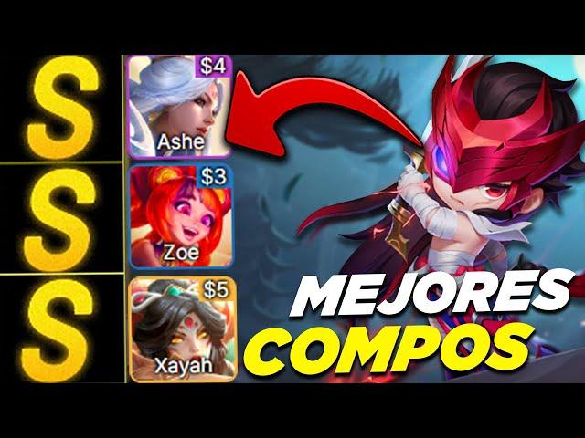  7 MEJORES COMPOSICIONES FACILES de TFT SET 11 PARCHE 14.9