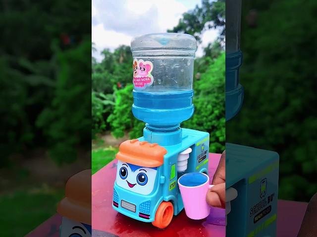 wow very nice mini truck water dispenser || Mini juice drinking fountain (hc.376) #shortsfeed #viral