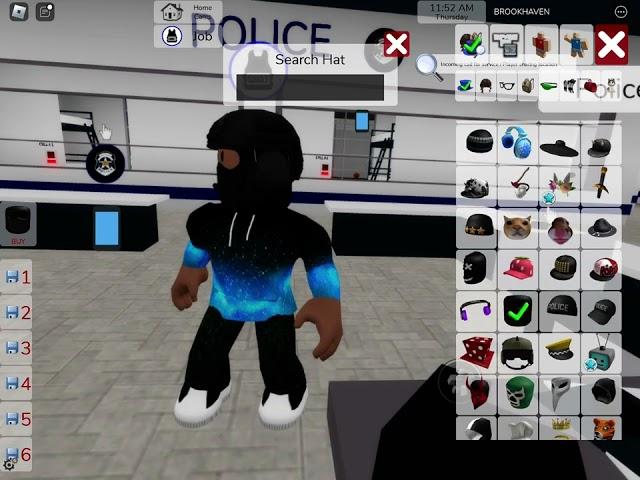 Making a SWAT outfit in Brookhaven