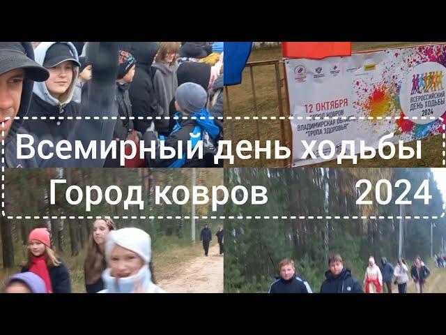 Всемирный день ходьбы - бег городское мероприятие город ковров 2024