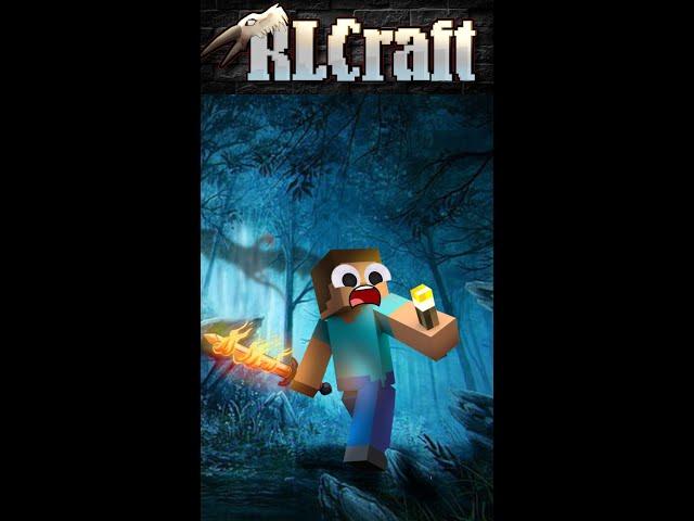 RLCraft: Death Shocker #shorts