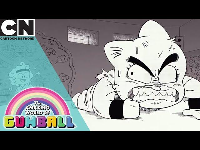 Gumball in Anime Style | The Amazing World of Gumball | Cartoon Network UK