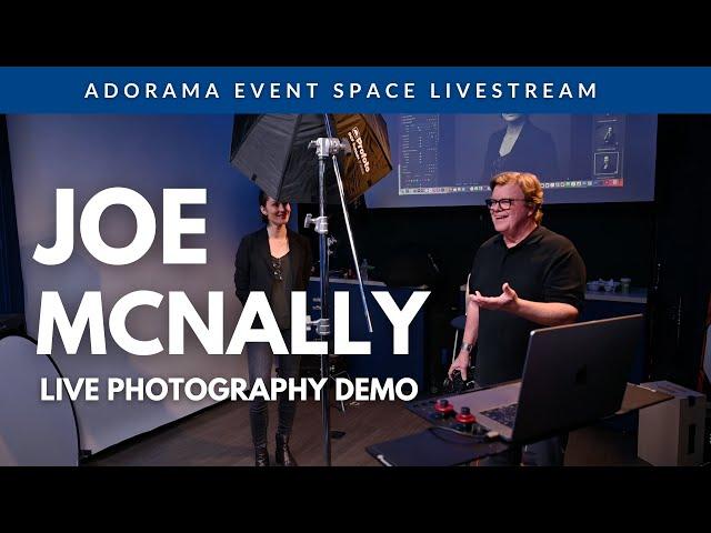 Big Light, Small Light: Live Photography and Lighting Demo with Joe McNally | Adorama Event Space