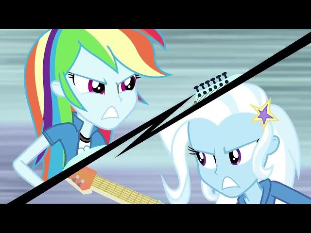 My Little Pony: Equestria Girls: Rainbow Rocks - 'Guitar Centered' ft. Rainbow Dash & Trixie