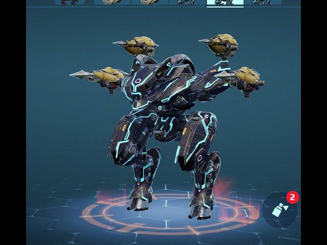 War Robots ADARTIS SOLO 3 strong  battles + FFA total  66.7 million damage!!