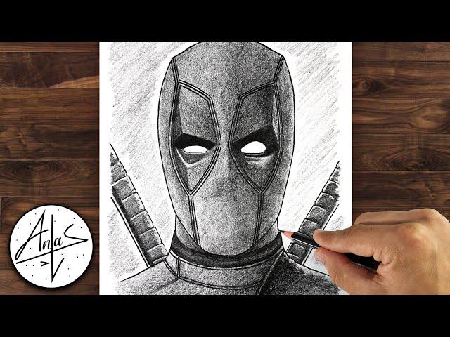 How to Draw DEADPOOL  | Drawing Tutorial (step by step)