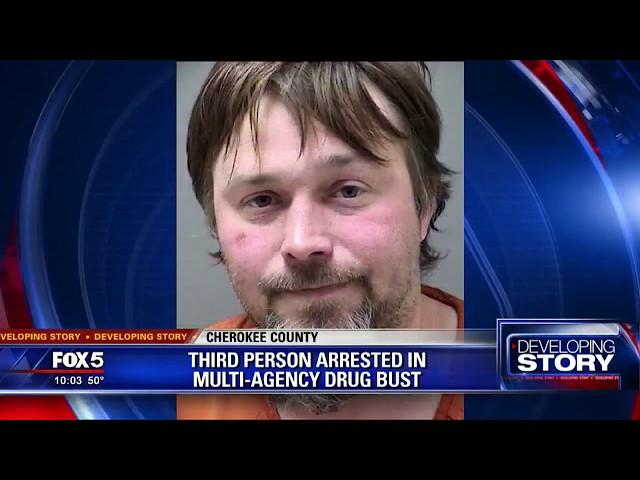 Third person arrested in multi agency drug bust