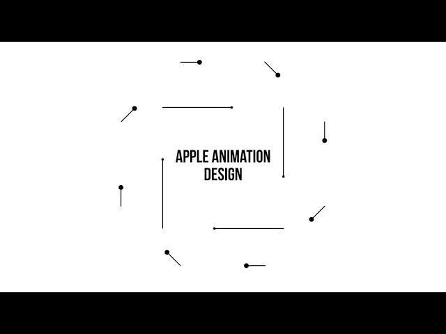 Apple Animation Effect | Apple Motion | The Final Ideas