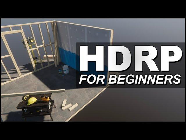 Unity HDRP For BEGINNERS - How To Use the Unity HDRP Template?