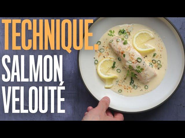 How to make a velouté sauce with salmon or other fish | Quick method