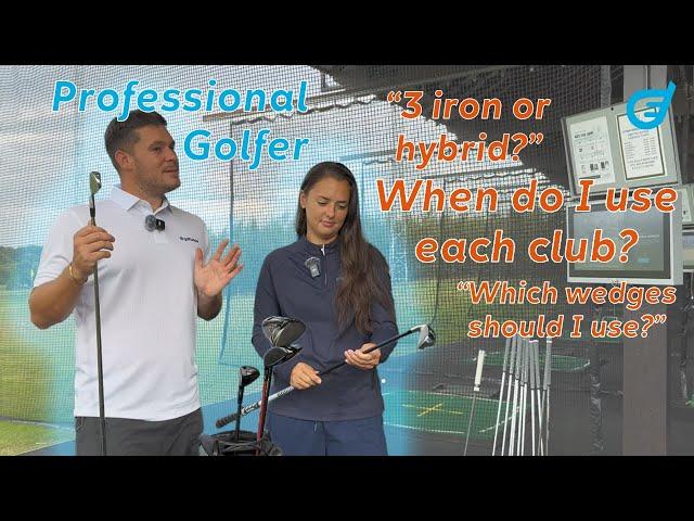 How to build a 14 club bag and when to use each club! (Golf basics)